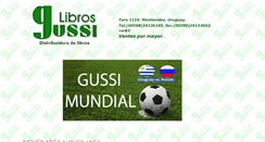 Desktop Screenshot of gussi.com.uy