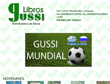 Tablet Screenshot of gussi.com.uy